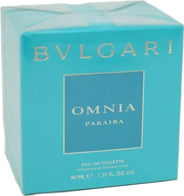 Obrázek produktu pro BVLGARI Omnia Paraiba, Ženy, 40 ml, Oranžová, Gardénie, Kakao, Vetiver, Sprej