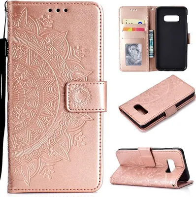 Obrázek produktu pro Pouzdro pro mobilní telefon Samsung Galaxy S10e pouzdro Flip Case Cover ochranný kryt Mandala