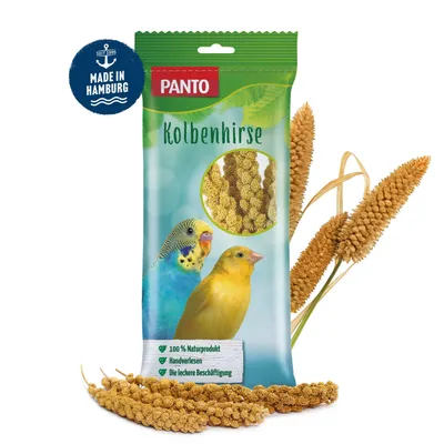 Produktbild von Panto Kolbenhirse 100 g - für Ziervögel, Snack