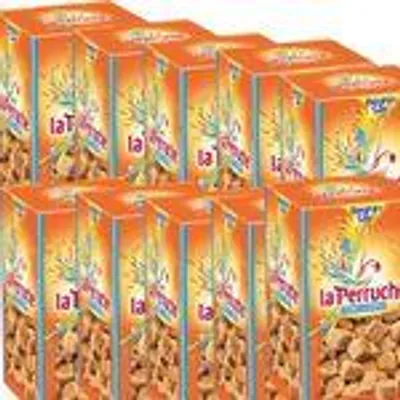 Produktbild von La Perruche Brauner natürlicher Würfel Rohrzucker 10 x 750 Gramm