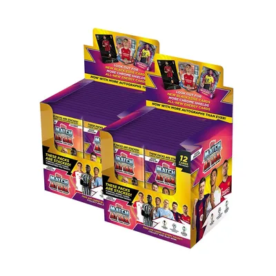 Produktbild von Champions League 2023/24 - Trading Cards - 2 Display (72 Booster)