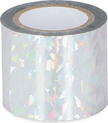 A roll of holographic tape.