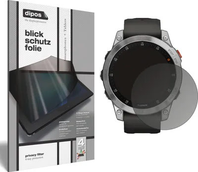 Produktbild von Blickschutzfolie für Garmin Epix Gen 2 matt Schutzfolie Folie Display Schutz dipos