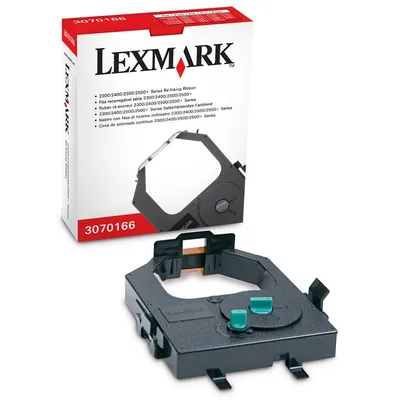 Produktbild von Lexmark 3070166, Lexmark 23xx, 24xx, 25xx, 25xx+, Schwarz, Punktmatrix, 4000000 Zeichen, Schwarz, China