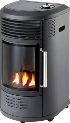 Immagine prodotto di Stufa a gas Qlima 2 in 1 GH 8034 3,4 kW Nero