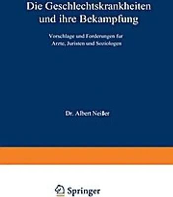 Image de Die Geschlechtskrankheiten und ihre Bekämpfung