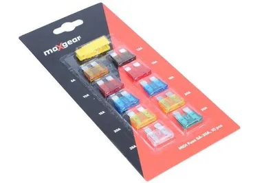 Obrázok produktu pre Sada Plochých Poistiek Midi 5A-30A, 10 Ks