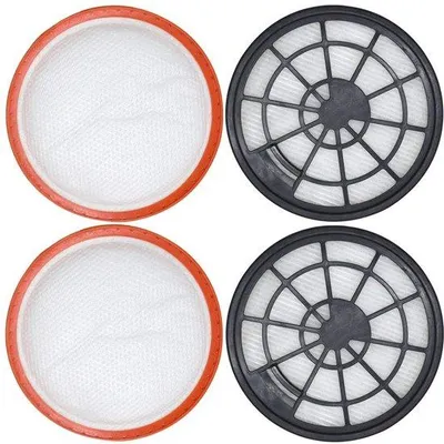 Image de Kit de filtres pour aspirateur - 4 pièces - Filtre moteur - Filtre à air - Matériaux de haute qualité - Durable - Pour aspirateurs - Filtres pour aspirateurs