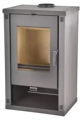 Produktbild von Stahl Kaminofen mit Sichtfenster und 9 kW Heizleistung