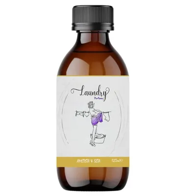 Produktbild von Laundry - Parfüm für die Waschmaschine, Duft für die Waschmaschine, Wäscheduft, Wäscheparfüm, Ametista & Seta, 125 ml