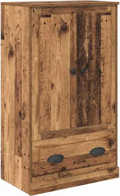 Zdjęcie produktu dla Highboard z szufladą Stare drewno 60 x 35,5 x 103,5 cm