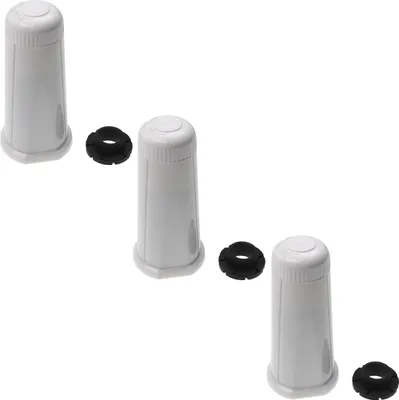 Produktbild von vhbw 3x Wasserfilter Filter Ersatz für Sage BES008 für Espressomaschine Weiß