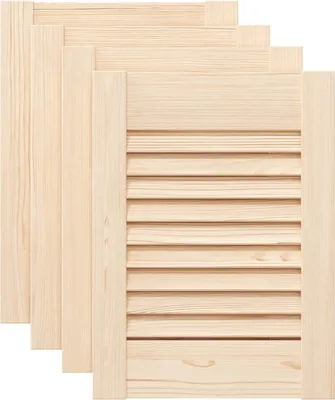 Immagine prodotto di vidaXL Ante dell'armadio a doghe 4 pezzi 39,5x29,5cm legno massiccio