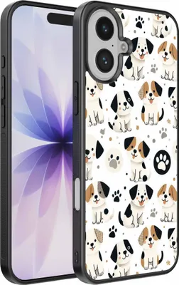 Produktbild von Geeignet für iPhone 17 Handyhülle mit Hundedruck - TPU Backcover Fall Hund Design - Smartphonica