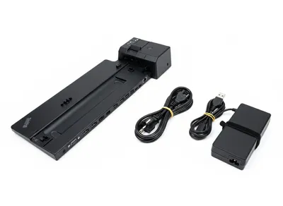 Imagen del producto de Estación de acoplamiento Lenovo ThinkPad Ultra 40AJ | Estación de acoplamiento | 2x USB-C | 4x USB-A 3.1 | 2x DisplayPort | HDMI | VGA | Gigabit LAN | Fuente de alimentación de 135 W
