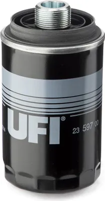 Produktbild von Ölfilter UFI 23.597.00 Anschraubfilter für VW Transporter V Bus (7HB, 7HJ, 7EB, 7EJ, 7EF, 7EG, 7HF, 7EC) Multivan V (7HM, 7HN, 7HF, 7EF, 7EM, 7EN)