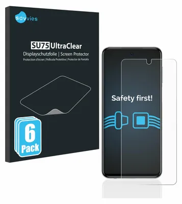 A product box for screen protectors and a smartphone with a screen protector applied.