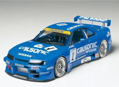 Produktbild von Modellbausatz 1:24 Calsonic Skyline GT-R R33, detailgetreu