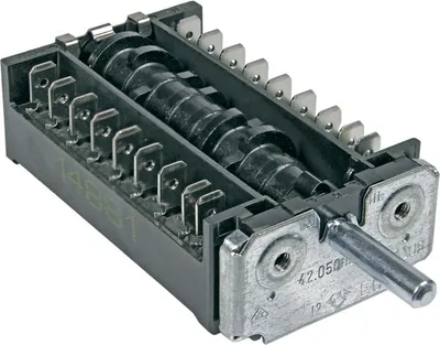 Produktbild von easyPART passend für 481227318105 Bauknecht Backofenschalter Wahlschalter Schalter EGO 42.05000.048 Backofen Herd Whirlpool Ignis Indesit C00327266 mit 6/4,6mmØ Normachse