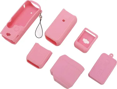 Produktbild von Taschenkamera-Schutzhülle mit Objektiv-Displayschutz, Silikon, kratzfest, staubdicht, stoßfest, rutschfeste Hülle für POCKET 3 Roseate