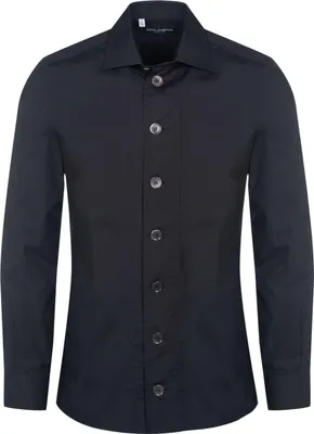 Produktbild von Dolce & Gabbana Knopfleisten Langarmshirt für Herren