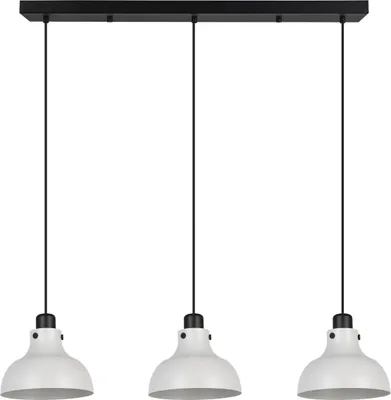 Immagine prodotto di Eglo 43826 MATLOCK E27 tripla lampada a sospensione 900x200mm grigio nero