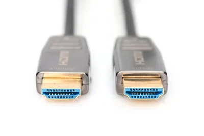 Produktbild von ASSMANN Electronic AK-330126-100-S, 10 m, HDMI Typ A (Standard), HDMI Typ A (Standard), 3D, 48 Gbit/s, Schwarz