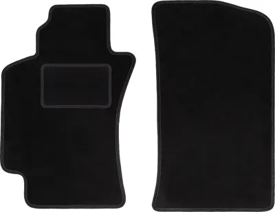 Zdjęcie produktu dla Wielganizator dywaniki welurowe LUX przednie do Toyota Avensis I T22 sedan, kombi, liftback, hatchback (1997-2003) - czarne dywaniki samochodowe BASIC komplet (2 szt.)