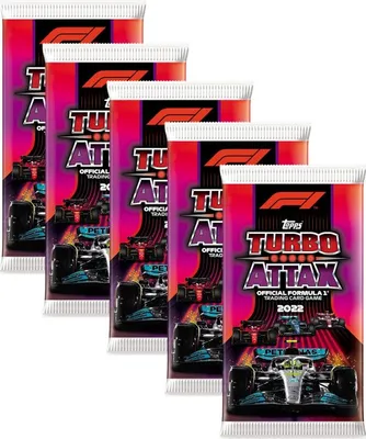 Produktbild von Topps - Turbo Attax Formel 1 2022 - 5 Booster