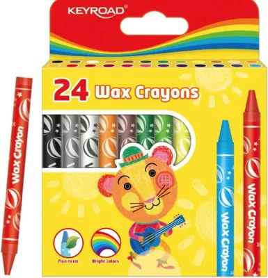 Produktbild von Keyroad KR971559 Buntstifte, 24 Farben