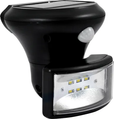 Image de Lampe solaire à LED avec capteur crépusculaire et capteur de mouvement PIR 307729 Polux