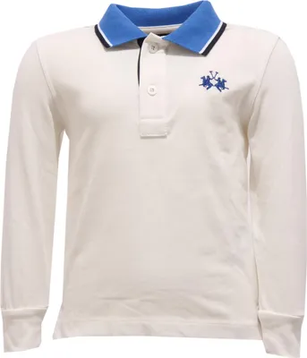 Immagine prodotto di 5327W polo bimbo LA MARTINA JUNIOR ivory Cotone t-shirt boy