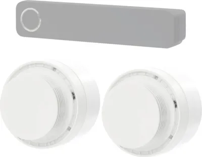 Produktbild von Hekatron Funk-Rauchschalter-Set ORS Funkset 155 silber (31-4100025-02-01)
