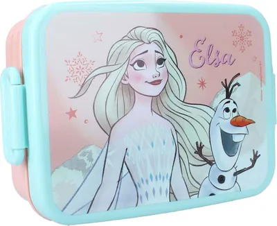 Produktbild von Die Eiskönigin Frozen Lunchbox für zauberhafte Schulpausen