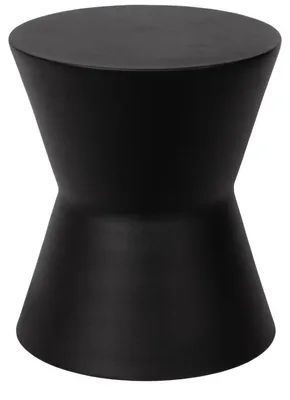 Productafbeelding van Atmooz Amante bijzettafel – Ø41 x H45 cm – Zwart metaal – Minimalistisch design – Salontafel