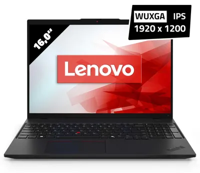Produktbild von Lenovo ThinkPad L16 Gen 1 (AMD), AMD Ryzen™ 3 PRO, 3 GHz, 40,6 cm (16"), 1920 x 1200 Pixel, 16 GB, 256 GB