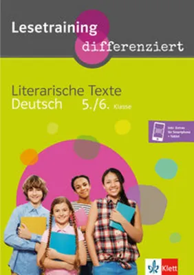 Produktbild von Lesetraining differenziert - Literarische Texte Deutsch 5./6. Klasse