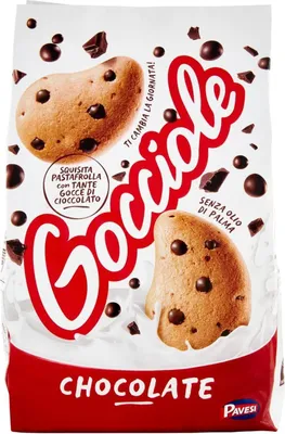 Produktbild von Pavesi Gocciole Schokolade, 500 g, 4 Stück