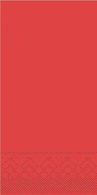 Produktbild von Tissue Serviette Rot, 33 x 33 cm, 1/8 Falz, 100 Stück - Mank