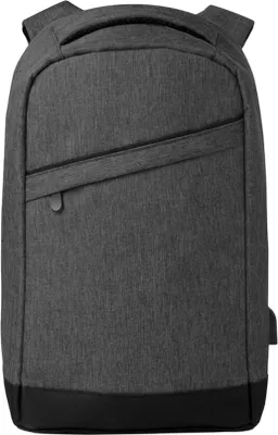 Produktbild von MidOcean - Rucksack "Berlin", Zweifarbig MO906 (Einheitsgröße) (Schwarz)