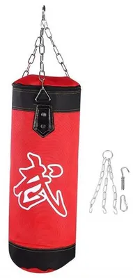 Image de Sac de frappe pour entraînement intensif - Acier - 4 niveaux - 60 cm - Kickboxing - Boxe
