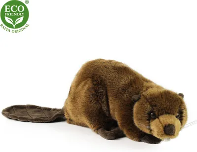 Obrázek produktu pro Plyšový bobr 28 cm ECO-FRIENDLY