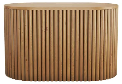 Produktbild von Wandschrank für Badezimmer aus Teakholz - 90 cm - TOWARI