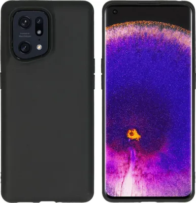 Zdjęcie produktu dla imoshion Colour Backcover dla Oppo Find X5 5G - Czarny