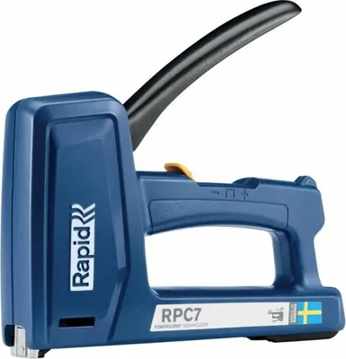Produktbild von Rapid Handtacker RPC7 blau