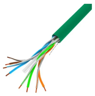 Productafbeelding van Lanberg LCU6-10CC-0305-G Lanberg LAN-Kabel 1GB/S 305m Solid CCA grün