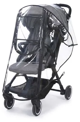 Produktbild von Omgoods – Transparente Regenhüllen für Kinderwagen