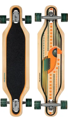 Produktbild von Nijdam Longboard Drop-Through 36" - Echo Coco