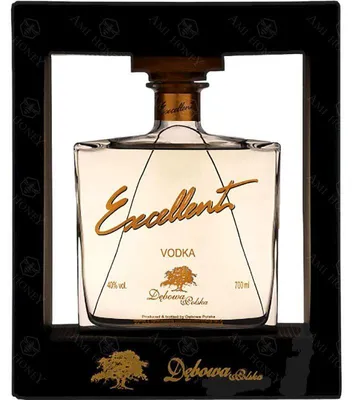 Image de Vodka Dębowa Excellent, carafe exclusive, 700 ml, dans un carton