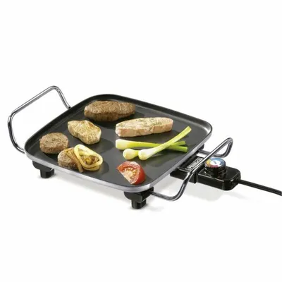 Produktbild von Princess 102210 Table Chef Mini Classic, Arbeitsplatte, Aluminium, Schwarz, Aluminium, 280 x 280 mm, 2 Person(en)